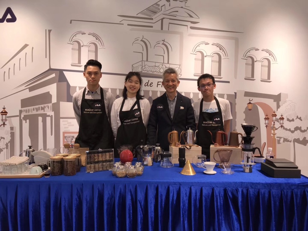 2019年4月5月深圳南山海岸城➕广州K11FILA咖啡活动